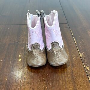 0-6m Baby Soft Cowboy Boots